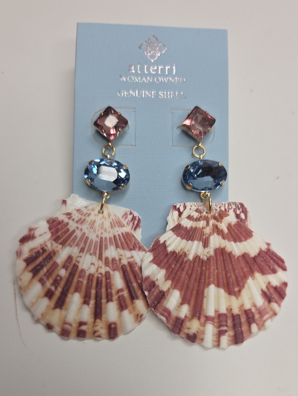 🤎▪Atterri ▪️Genuine Shell Drop Earrings